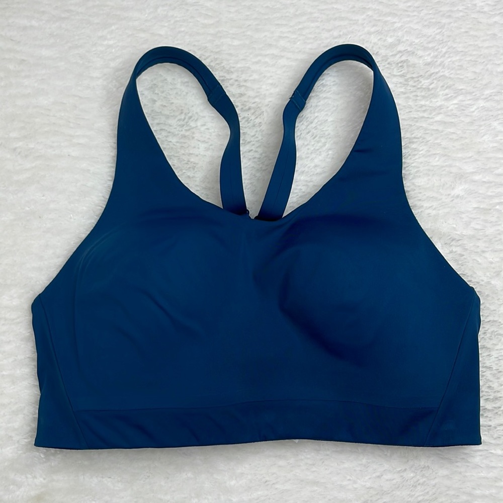 Athleta Advance Bra Teal Blue Size 34C